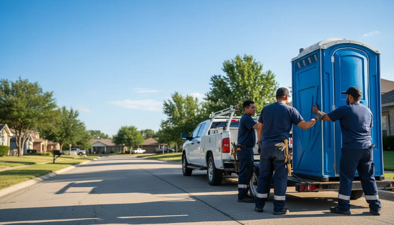 Portable Toilet Rental in Bromide, OK near me